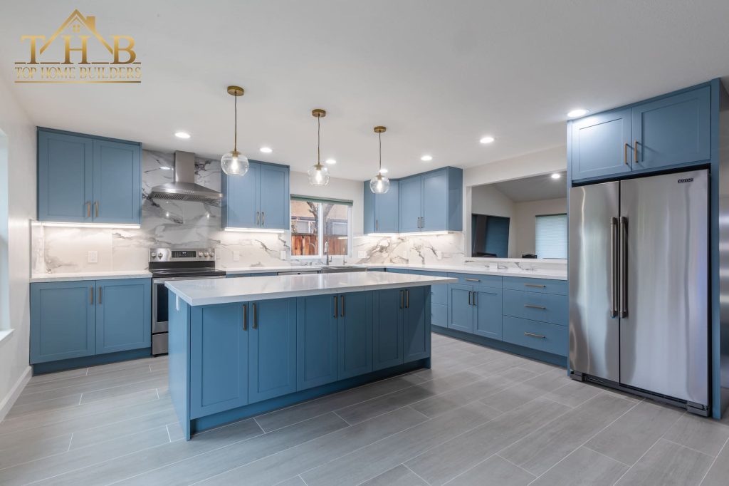 kitchen after remodeling